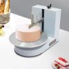Cake Decorating Coating Machine 110-230V Electric Cake Smoothing Scraping Machine 4-16inch Cake Butter Cream Spreading Machine with Graduated Scraper, Turntable Dia50cm(19.69in), 0-320RPM Speed view 3