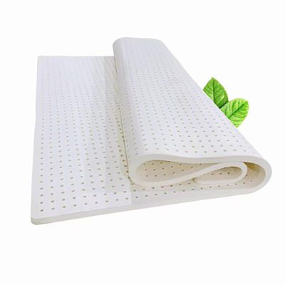 BIRJXVTO Natural Latex Topper Firm -Firm - 1/2/3 Inch - Durable and Not Easy to Collapse,Memory Foam Mattress Topper,Natural Latex Mattress,5cm,180x220cm