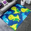 Dinosaur Rug - Cartoon Dinosaur Rugs for Boys Bedroom Cute Dino Carpet for Boys Girls Room Decor Kids Animal Print Carpet for Living Room Floor Mats, 5x7 Feet view 4