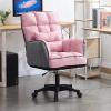 SoOSSN Office Chair High Back 360 Swivel Desk Chairs with Wheels Office Desk Chair Height Adjustable Ergonomic Office Chair(Color:Pink) view 2