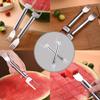 2-in-1 Stainless Steel Fruit Cutter Watermelon Cutter Watermelon Slicer,2024 Upgrade Watermelon Cutter Tool,Watermelon Cutting Cutter Slicer Tool Fruit Cutter for Kitchen Camping Gadget Gifts (3PCS) view 2