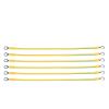 5pcs Yellow-Green Photovoltaic Ground Cable Bridge Soft Copper Cable Distribution Box Machine Room Connection Cable 2.5/4/6 Square(Color:4mm square-120mm,Size:Hole 6mm) view 4