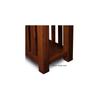 HomeStock Solid Wood End Table with Drawer - Living Room & Bedroom Side Table - Medium Oak Finish 17 Inches view 3
