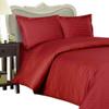 Texonic Duvet Cover Set with 3 Pieces, 1000 Thread Count, 100% Egyptian Cotton, Premium and Breathable with Zipper Closure (Olympic Queen Size, Burgundy) view 1