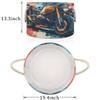 Gumuslen Motorcycle Storage Basket Collapsible Storage Bins with Handle Organizer Clothes Laundry Basket Kids Blanket Baby Nursery Gift Basket for Boys Girls Room Decor view 2