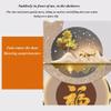 Art Wall Decor with LED Lights, Creative Circular LED Light Emitting Mural for Living Room Bedroom Office Wall Hangings Luxury Handmade Gifts Wall Hanging Statue (Size:60x90cm) view 3