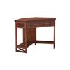 HomeStock Corner Computer Desk - Writing & Laptop Desk, Modern Study Table, Oak Finish, 20" D x 48" W x 30.25" H view 1