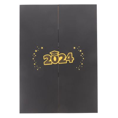 HOODANCOS Graduation Signature Book Elegant Guest Sign for Class of Decorative Memory Keepsake for Graduation Party for Messages