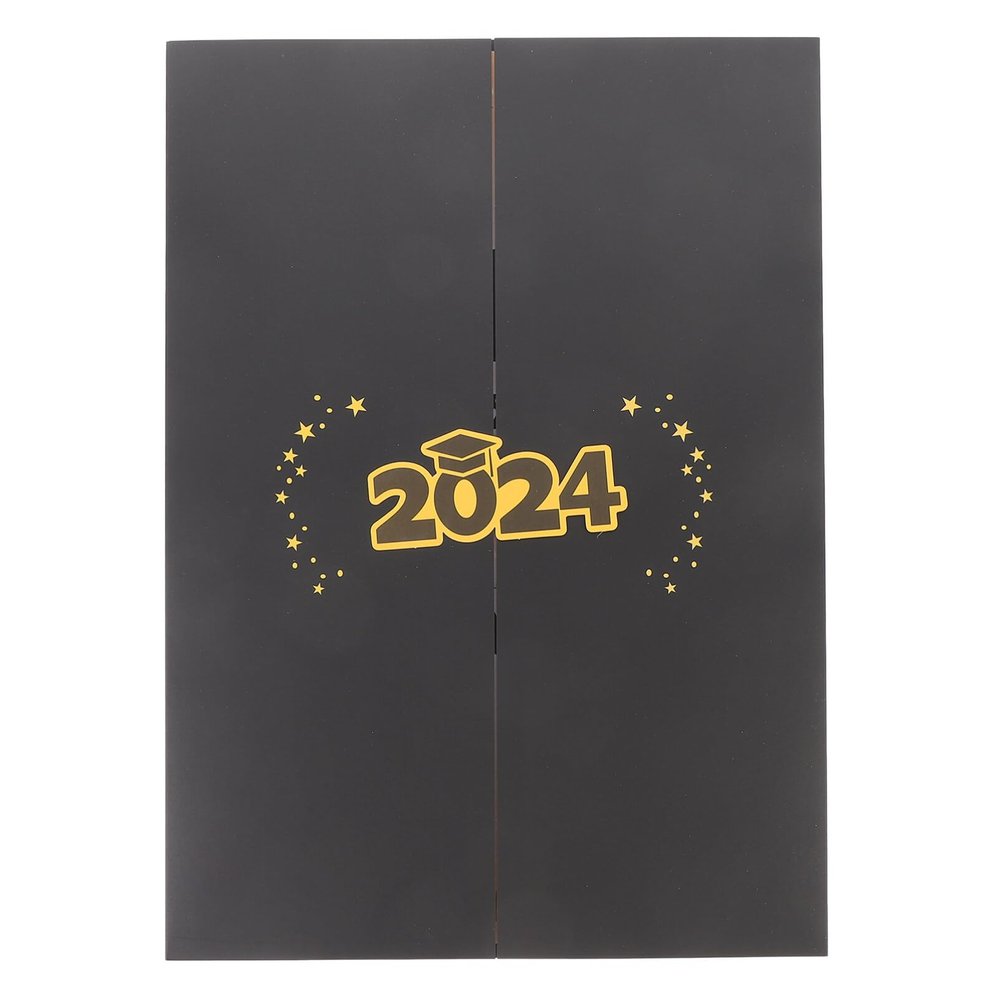 HOODANCOS Graduation Signature Book Elegant Guest Sign for Class of Decorative Memory Keepsake for Graduation Party for Messages