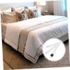PRETYZOOM 4pcs Bed Sheet Organization Band Multi-use Elastic Straps for Bedding Mattress and Sheet Storage view 4