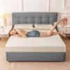 BIRJXVTO 100% Natural Latex Mattress,Washable Natural Latex Mattress Imported Natural Rubber Pure Mattress,Honeycomb Pore Ventilation,Latex Mattress,7.5cm,120x190cm view 1