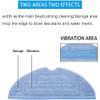 Kqcibz 10 Pcs Mop Cloth Pads Replacement for S7 T7S T7 Plus Vacuum Cleaner Parts Microfiber Soft Pad view 3