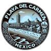 Playa del Carmen Mexico Souvenir Die-Cut Flat Decorative Flat Magnet view 1