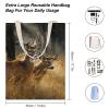 YKUDBN Versatile Tote Bag, Nature Wild Animal Deers Print All-purpose Tote Bag Canvas Tote Bag Fashion Canvas Bag Multipurpose Canvas Bag, 35*45cm view 2