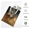 YKUDBN Versatile Tote Bag, Nature Wild Animal Deers Print All-purpose Tote Bag Canvas Tote Bag Fashion Canvas Bag Multipurpose Canvas Bag, 35*45cm view 3