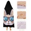 Bunny Rabbit Wearable Hooded Blanket Warm Cozy Blanket Oversized Throw Cape for Bed Sofa 60"x80" view 4
