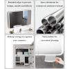 Bathroom Medicine Cabinet With LED Lights And Mirror,lighted Medicine Cabinet With Defogger,bathroom Organizer,lighted Medicine Cabinet With Mirror,medicine Cabinet Organizer With Tissue Dispenser Hol view 4