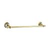 Beautiful in-Wall Brass Golden Bathroom Accessories Set Decorative Flower Ceramic Bathroom Sets Soap Holder Towel Shelf,1 view 2