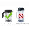 Blender Jar Lid Plug Replacement Parts, 2Pcs Lid Plug Replacement Parts for Vita-mix 64oz, Capping Plug Low Profile Container Plug Fit Drink Machine Pro750 Pro300 Low Profile 64-oz Container view 3