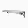 Foldable, Made Stainless Steel, 304 stainless steel folding table, wall-mounted folding desk, wall-mounted folding table, Wall Mounted Fold Down Table ,304 Stainless Steel Floating Desk ,Wall Mounted view 1