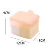 Generic Spice Racks Kitchen Seasoning Box All-in-one Square Double-grid Seasoning Jar with Spoon Storage Seasoning Box Can Round Seasoning Box view 2
