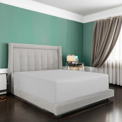 100% Egyptian Cotton Twin XL Fitted Sheet, 22 inch Drop Pocket | High Thread Count Ultra Soft Luxury & Breathable Fitted Bedsheet Perfect for Hotel, Bedroom | 39inch x 80inch by Gorayoo