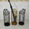 Stand Rack,Metal Umbrella Stand Rack, Umbrella Stand Umbrella Stands European-style Round Wrought Iron Umbrella Holder,Decorative Storage Rack At The Corridor Entrance Of Family Hotel Office,With Hook view 2