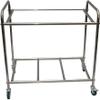 ERoomQ Large Movable Trolleys, Kitchen Storage Hand Trucks, Beauty Salon Trolley Heavy Duty Rolling Laundry Cart Capacity Linen Cart with Movable Fabric Bags/Blue/L view 4