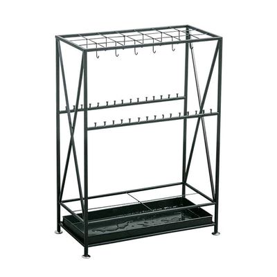 WuDLi Umbrella Stands, Drain Tray Umbrella Pocket Umbrella Office Umbrella Stand Storage Compartment Floor Support Floor Frame, Storage