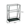WuDLi Umbrella Stands, Drain Tray Umbrella Pocket Umbrella Office Umbrella Stand Storage Compartment Floor Support Floor Frame, Storage view 2