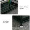 WuDLi Umbrella Stands, Drain Tray Umbrella Pocket Umbrella Office Umbrella Stand Storage Compartment Floor Support Floor Frame, Storage view 4