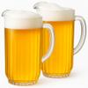 2-Pack Unbreakable Plastic Beer Pitcher, 60 oz, Restaurant-Grade Polycarbonate, Clear Beverage Dispenser with Pour Spout, Dishwasher-Safe, Ideal for Beer, Sangria, Lemonade Iced Tea Outdoor or Indoor view 1