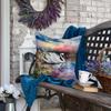 Caroline's Treasures Watercolor Wild Bird Decorative Throw Pillow, 18Hx18W, Swan 3274 view 4