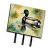 Caroline's Treasures Mallard Leash or Key Holder Wall Hooks, Key Hooks Holder, Coat Rack Wall Mount, Coat Hooks, Hooks for Hanging Keys, Towels, Aprons, Leashes view 1