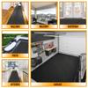 Ottomanson 2' x 12' Hallway Runner with Scraper Pile Extra Durable Non-Slip Rug Mat for Indoor & Outdoor Use - Ideal for Kitchen, Entryway, Patio & Garage - High-Traffic Carpet, Black view 4