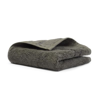 Cariloha Washcloth | Onyx | 12"x12" | Turkish Cotton & Viscose Material Blend | Extra Smooth, Odor Resistant and Highly Absorbent