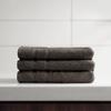 Cariloha Washcloth | Onyx | 12"x12" | Turkish Cotton & Viscose Material Blend | Extra Smooth, Odor Resistant and Highly Absorbent view 3