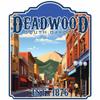 Deadwood South Dakota Wild West Design Souvenir Vinyl Decal Sticker 3-Inch view 1