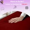 100% Egyptian Cotton Twin XL Fitted Sheet, 24 inch Drop Pocket | High Thread Count Ultra Soft Luxury & Breathable Fitted Bedsheet Perfect for Hotel, Bedroom | 39inch x 80inch by Gorayoo view 4