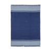 Ecuadane Throw Blanket for Couch, Sofa, Bed, Soft, Plush, Cozy, Warm, Lightweight, Boho, Bohemian Style, 51 x 71 Inches, Chicago Blue and Gray view 3