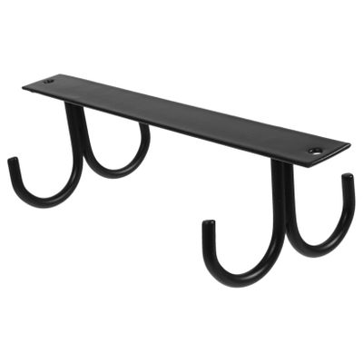 COLLBATH Hanging Mug Rack Hooks Iron Cup Holder for Under Cabinet Easy Installation for Mugs and Kitchen Utensils Space-Saving Display for Organized Kitchens
