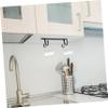 COLLBATH Hanging Mug Rack Hooks Iron Cup Holder for Under Cabinet Easy Installation for Mugs and Kitchen Utensils Space-Saving Display for Organized Kitchens view 4