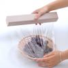 Pineeseatile Cling Film Dispenser Plastic Wrap Dispenser Food Wrap Cling Film Storage Organizer for Kitchen Aluminum Foil Wax Paper 3 Pieces (Color: Pink Blue White) Cling film cutting box, Full view 2