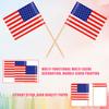200pcs Mini Countries Toothpick Flags, Mini Flags on Sticks with 100 Different Nations Double Sided World Countries Cupcake Toppers for Cupcake Dishes Fruit Platter Decoration view 4