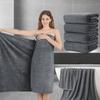Extra Large Bath Sheet Set of 4,Ultra Soft Fluffy Towel,35x 70Oversized Bath Towel Set,Premium Microfiber Bathroom Towel Set Highly Absorbent Quick Dry Shower Towel for Bathroom,Hotel,Spa(Grey) view 1
