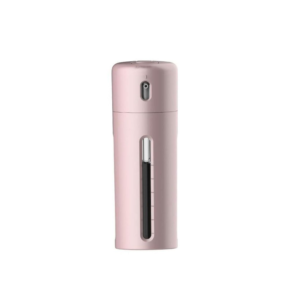 SUREK Countertop Soap Dispenser 4 in 1 Push Lotion Dispenser Plastic Portable Soap Bottle Refillable Container for Travel