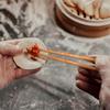 Donxote 16.5 inches Cooking Chopsticks, 2 Pairs Extra Long Anti-Slip Chopstick, Reusable for Noodles Frying Hotpot Wooden Kitchen Chop Sticks view 4