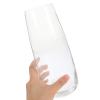 Ciieeo Glass Flower Vase Elegant Hydroponic Container for Home for Fresh and Artificial Arrangements and Stable Design Table Centerpiece view 2
