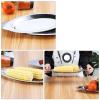 ZMQJEQANBG Modern Large Dinner Plates Creative Stainless Steel Dinner Plate Restaurant Oval Steamed Fish Plate Fish-Shaped Snack Dessert Plate Kitchen Tray Stackable Dinner Plates view 3