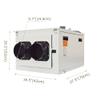 HQHAOTWU Ceiling Mounted Dehumidifier, Commercial Ceiling Dehumidifier Multifunctional Dehumidifiers for Basements Warehouse Planting Greenhouses 110V 2.2KW view 3